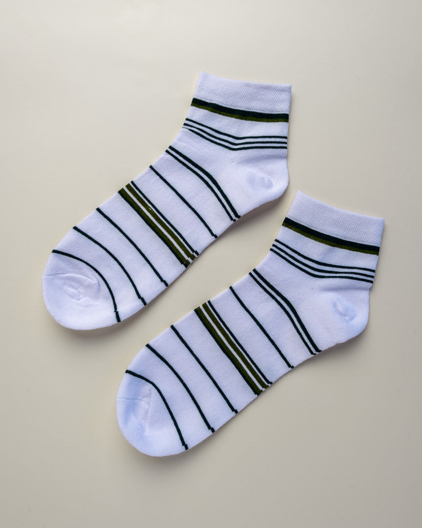 Classic Stripes – Men’s Low Cut Socks