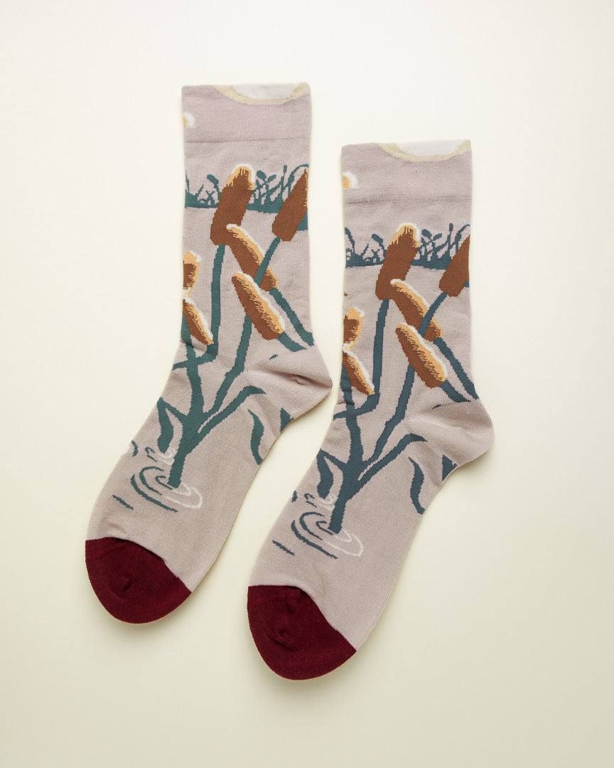 Reed Whisper – Women’s Crew Socks