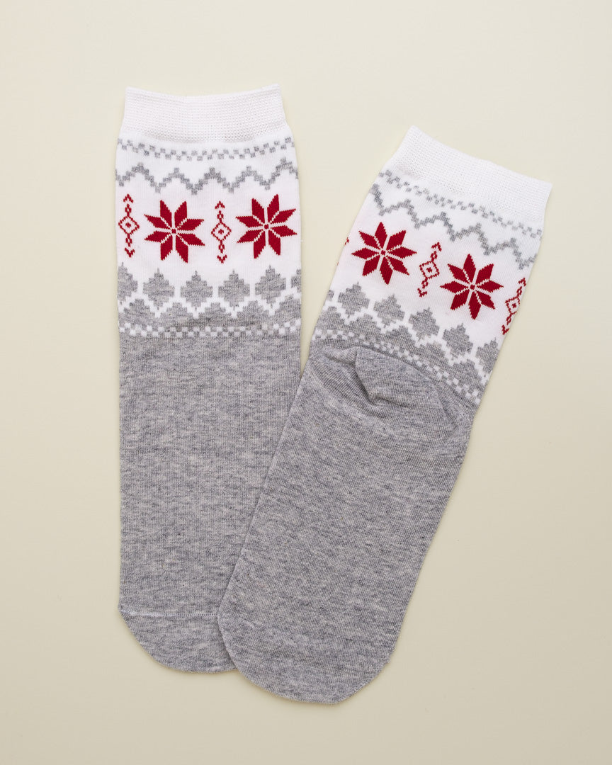 Nordic Snowflake – Women’s Crew Socks