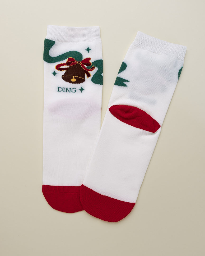 Jingle Bell Melody – Women’s Crew Socks