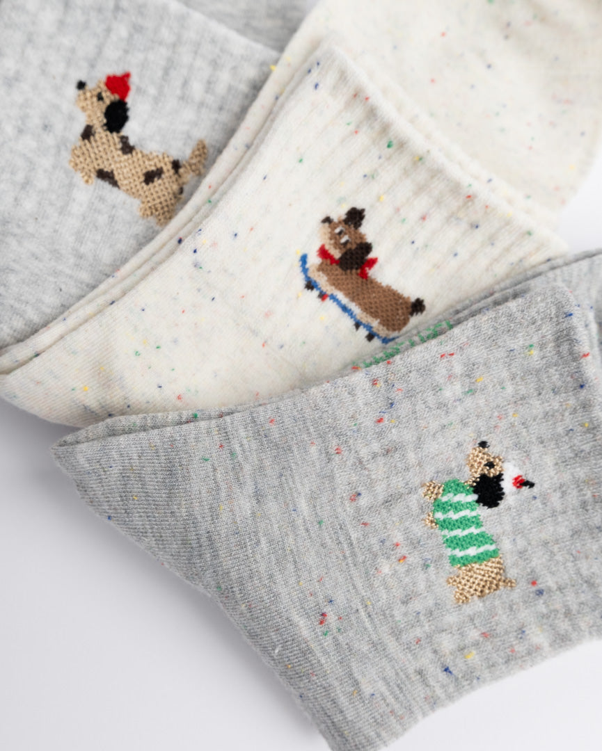 Best selling cotton socks Australia by TipSoxx featuring comfortable crew socks and cute embroidered patterns
