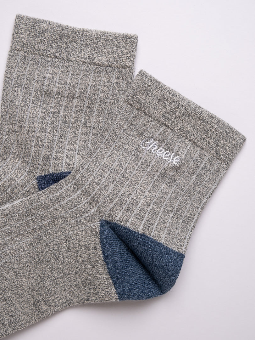 Cheese – Men’s Cotton Crew Socks