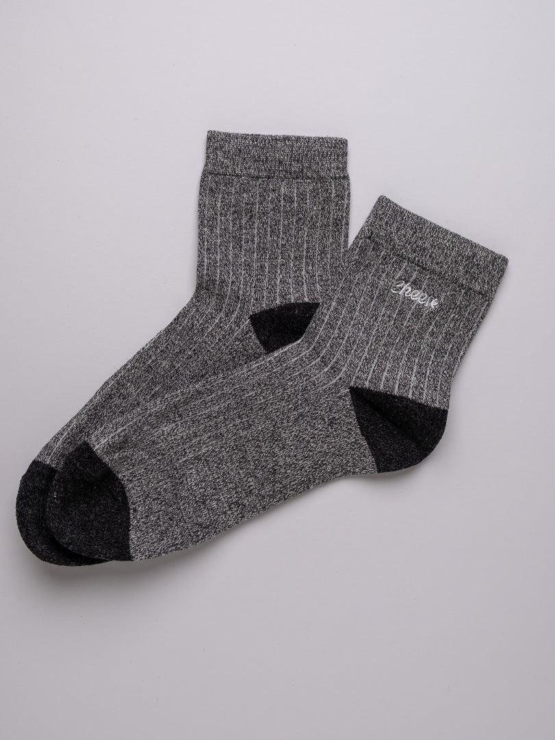 Cheese – Men’s Cotton Crew Socks