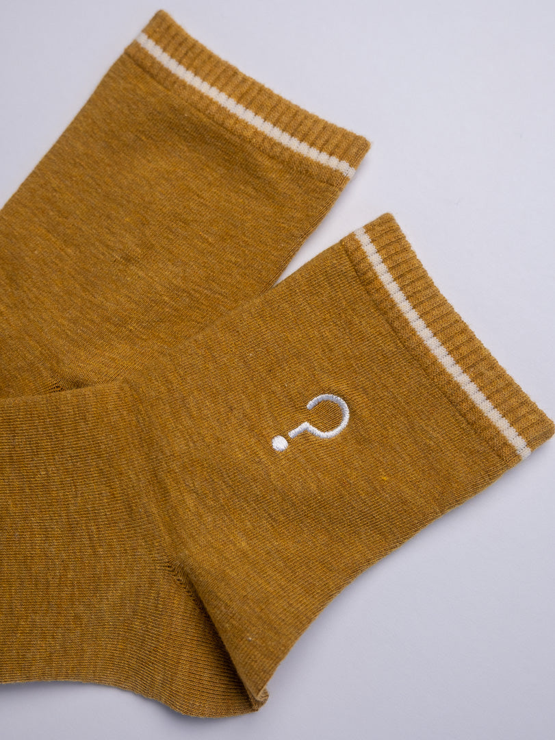 Question Mark Men’s Quarter Cotton Socks – Soft & Durable
