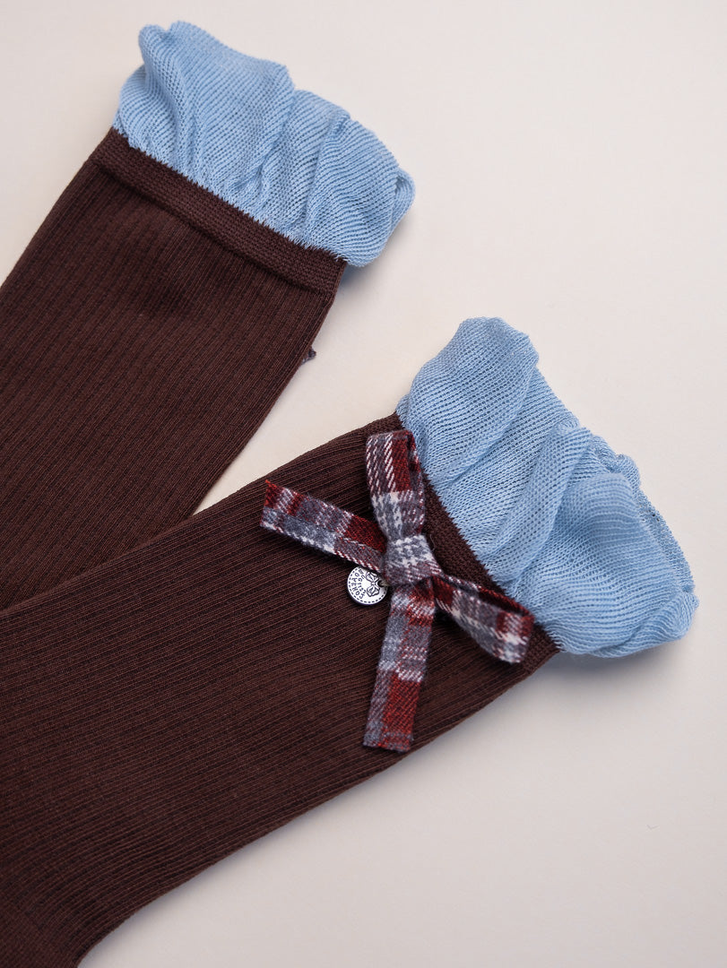 Chic Bow Women’s Cotton Crew Socks