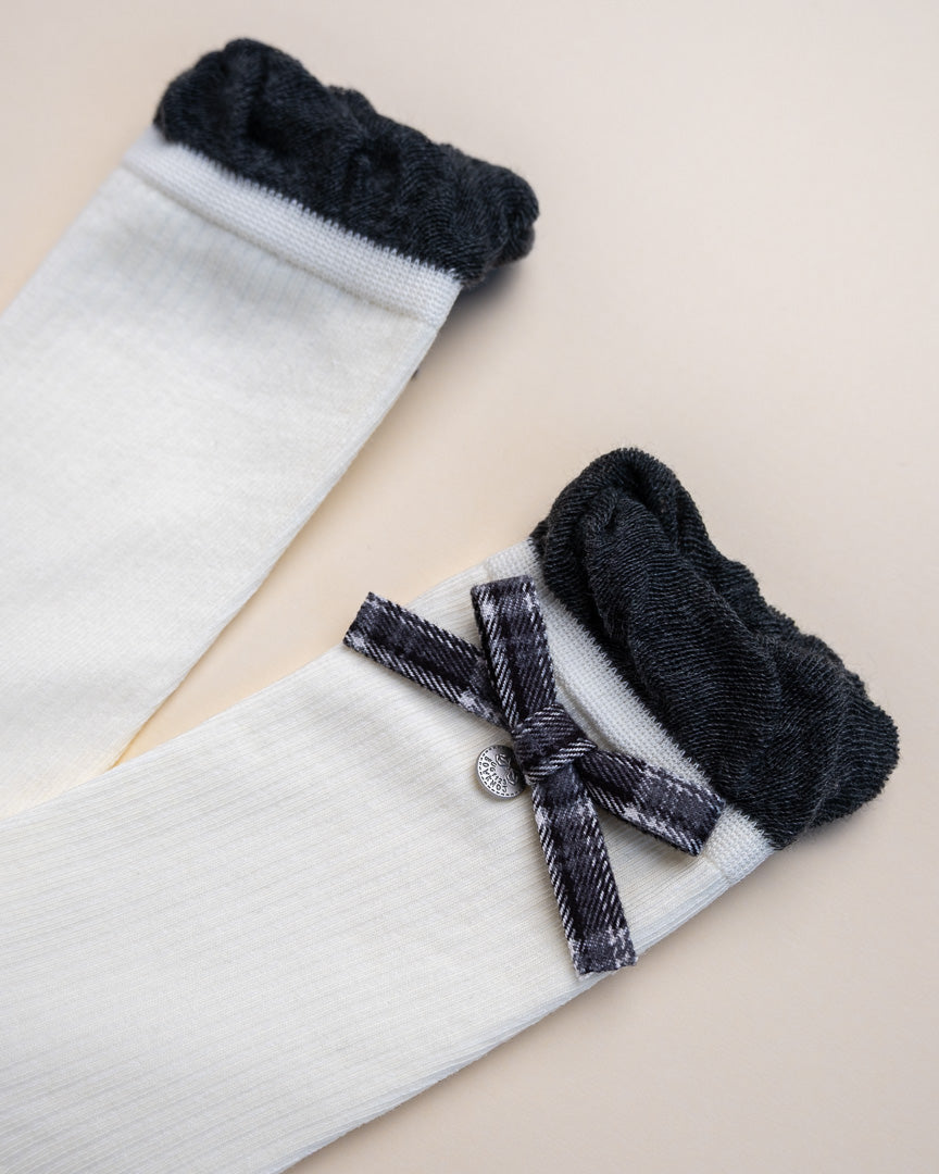 Chic Bow Women’s Cotton Crew Socks
