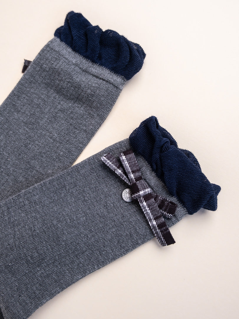 Chic Bow Women’s Cotton Crew Socks