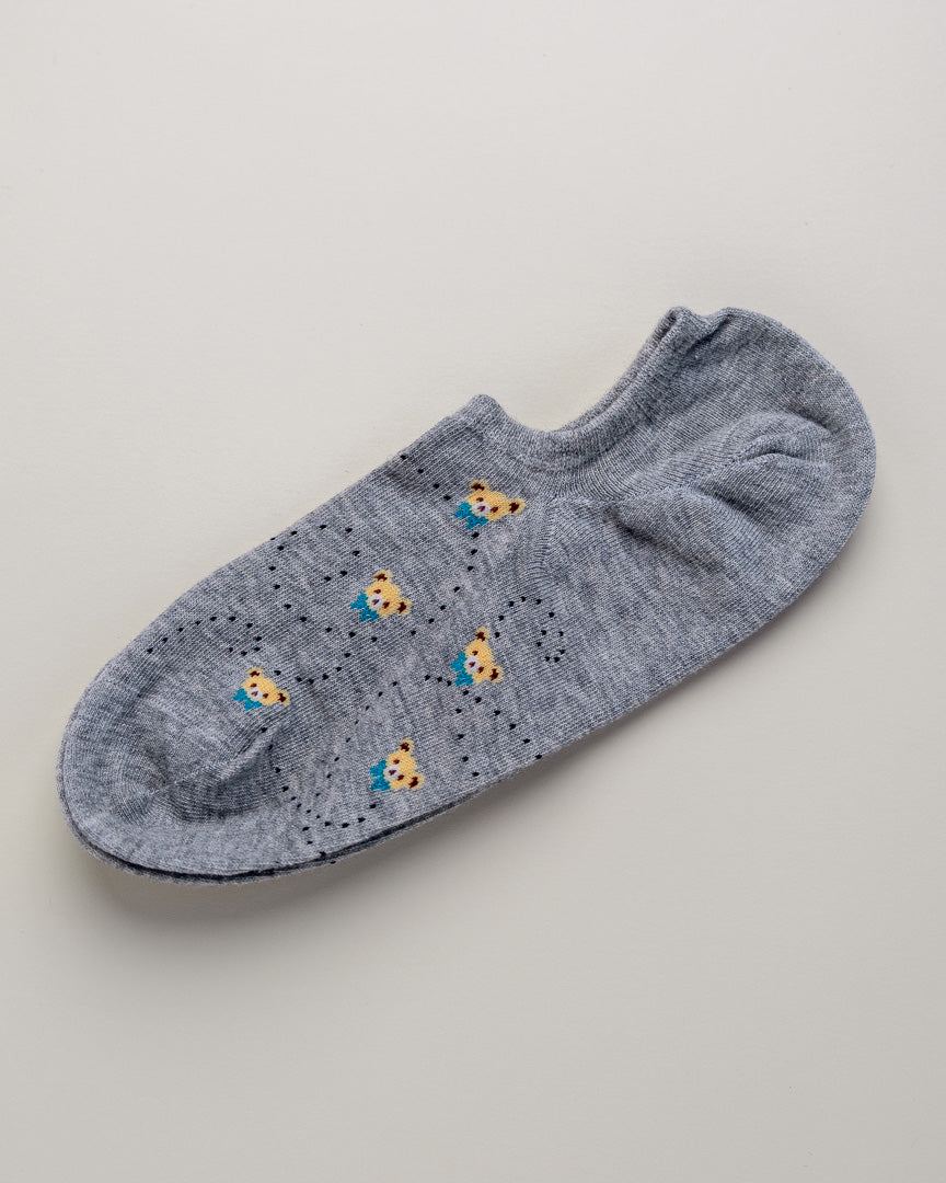 Bear Dots  Women’s No Show Socks