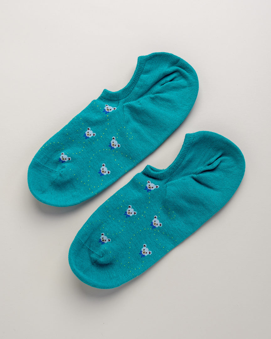 Bear Dots  Women’s No Show Socks