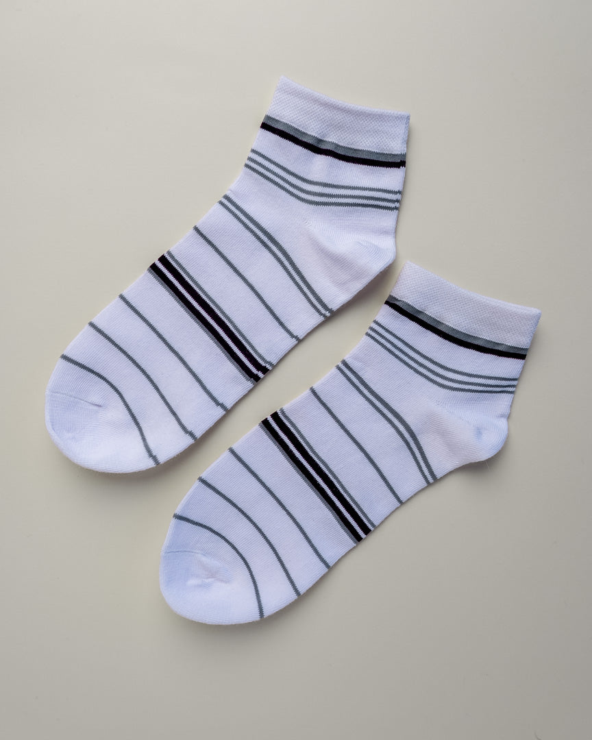 Classic Stripes – Men’s Low Cut Socks