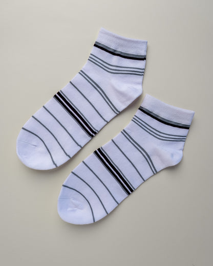 Classic Stripes – Men’s Low Cut Socks