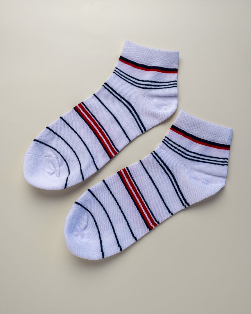 Classic Stripes – Men’s Low Cut Socks