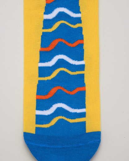 Kids’ Cartoon Character Socks – Heel-Free Crew Style