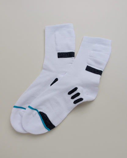 Men’s Terry Sports Socks – Athletic Cushioned Crew Socks
