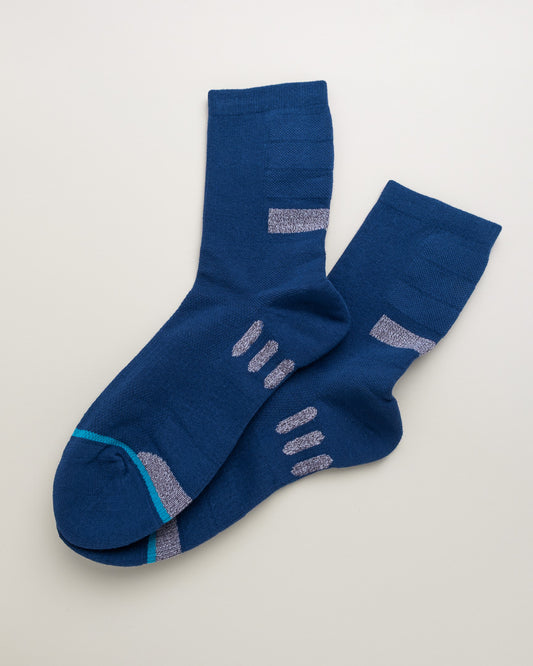 Men’s Terry Sports Socks – Athletic Cushioned Crew Socks