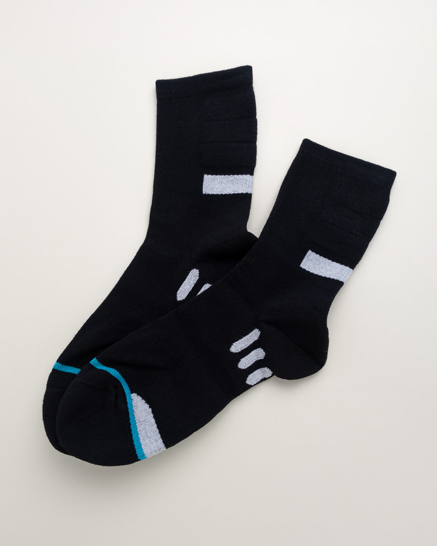 Men’s Terry Sports Socks – Athletic Cushioned Crew Socks