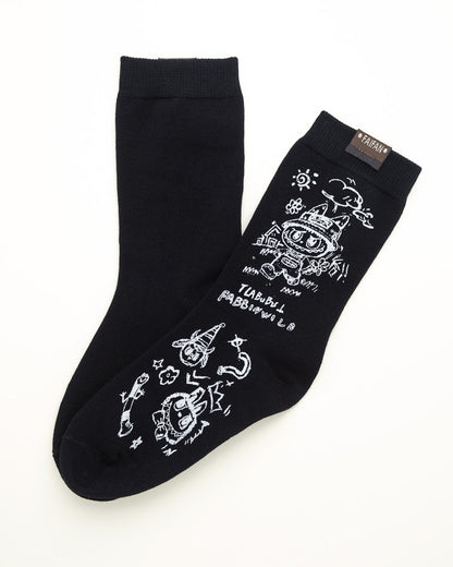 Labubu Graphic – Women’s Crew Socks