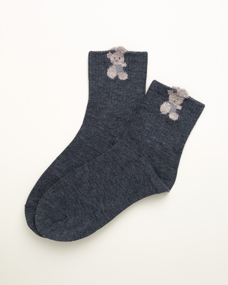 Teddy Bear – Women’s Crew Socks