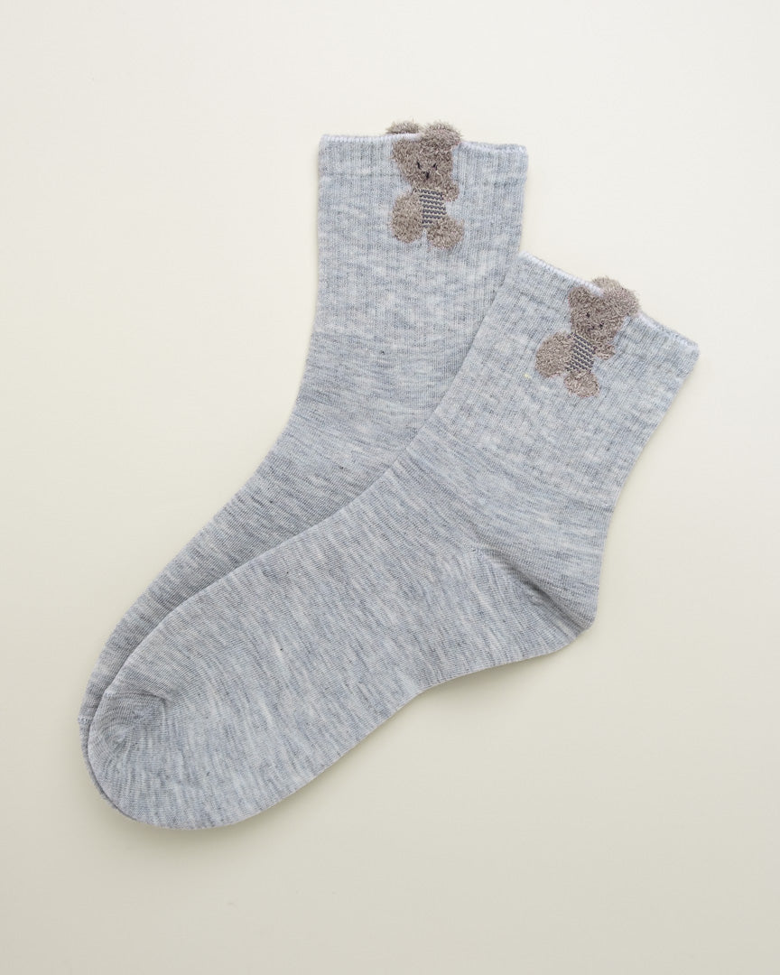 Teddy Bear – Women’s Crew Socks