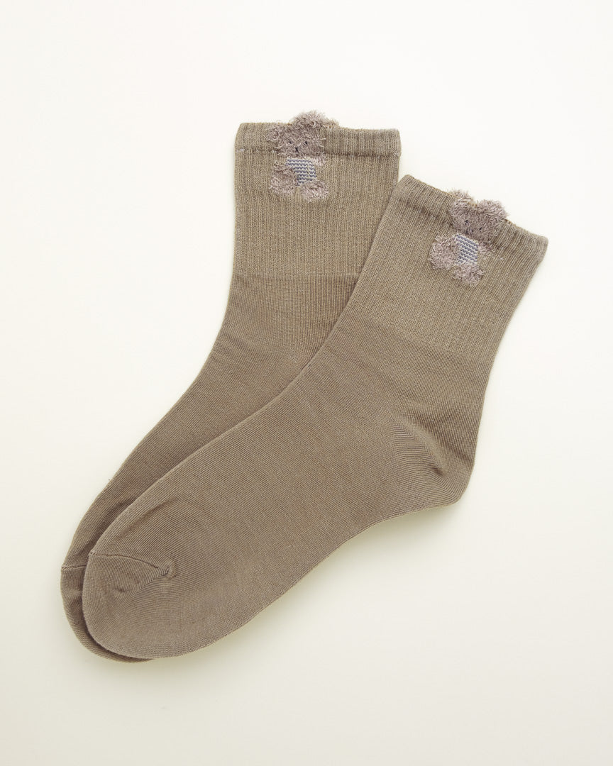 Teddy Bear – Women’s Crew Socks