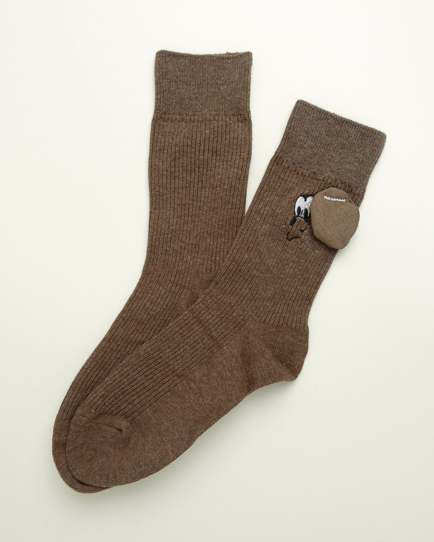 Cartoon Puppy – Women’s Crew Socks