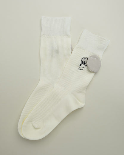 Cartoon Puppy – Women’s Crew Socks