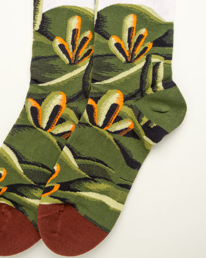 Wilderness Sketch – Women’s Crew Socks