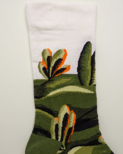 Wilderness Sketch – Women’s Crew Socks