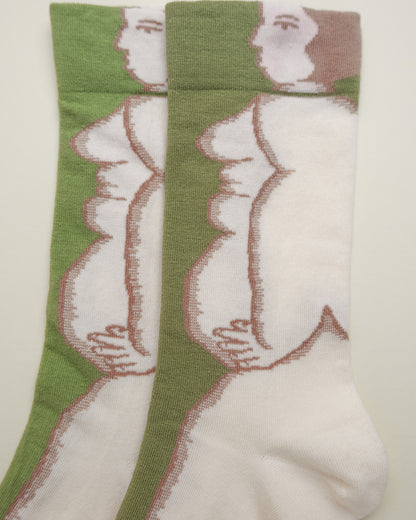 Muse Silhouette – Women’s Crew Socks