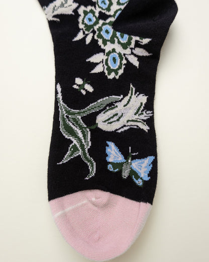 Midnight Garden – Women’s Crew Socks