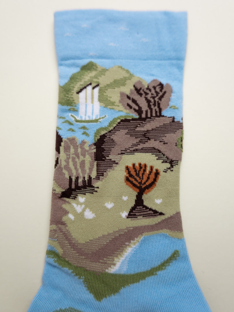 Riverside Tale – Women’s Crew Socks