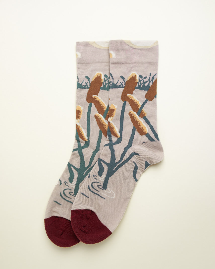 Reed Whisper – Women’s Crew Socks