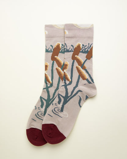 Reed Whisper – Women’s Crew Socks