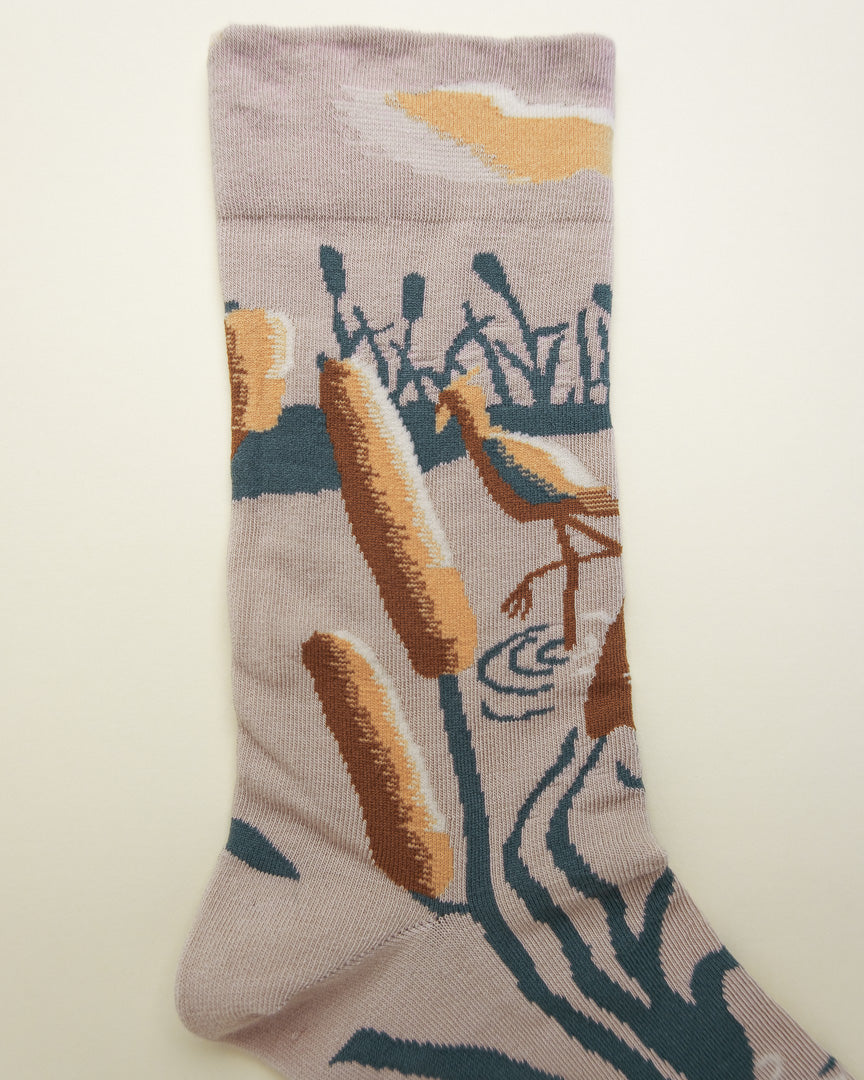 Reed Whisper – Women’s Crew Socks