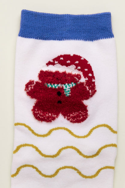 Christmas Bear Socks – Women’s Crew Socks