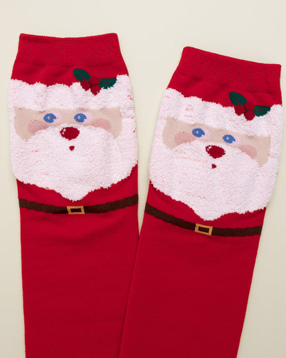 Classic Santa Claus Socks – Women’s Crew Socks