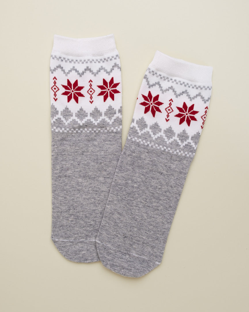 Nordic Snowflake – Women’s Crew Socks