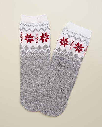 Nordic Snowflake – Women’s Crew Socks