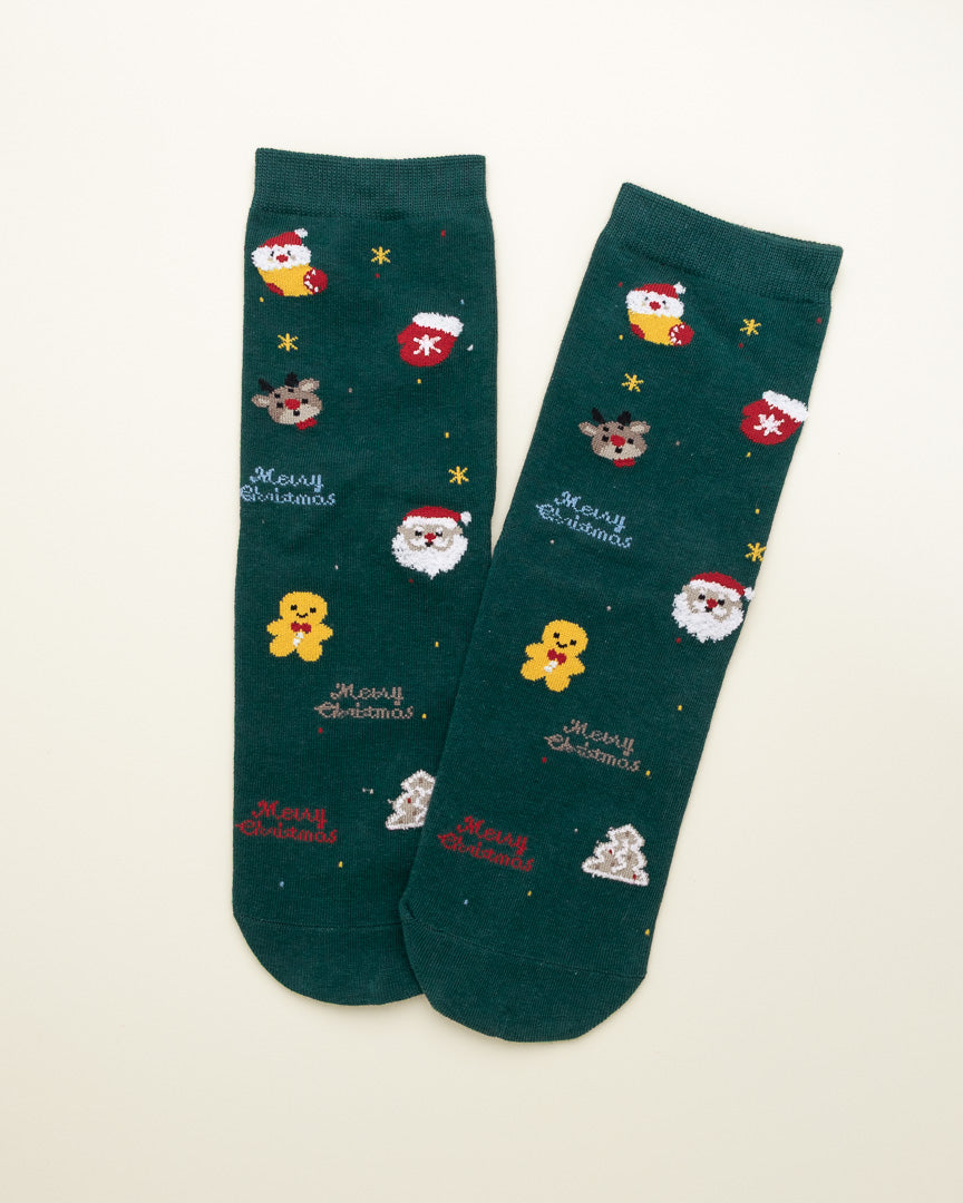 Christmas Icons – Women’s Crew Socks