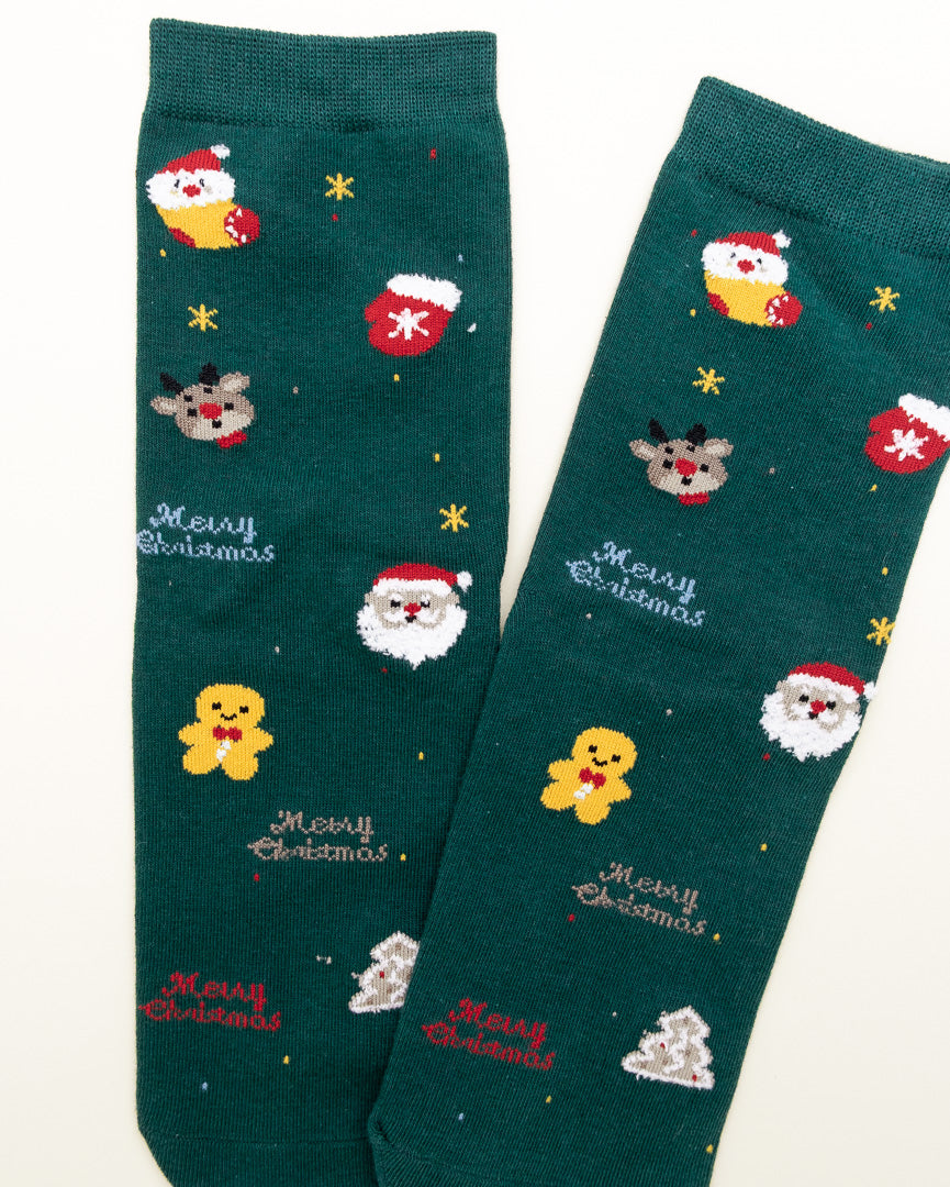Christmas Icons – Women’s Crew Socks