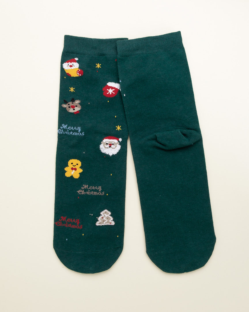 Christmas Icons – Women’s Crew Socks