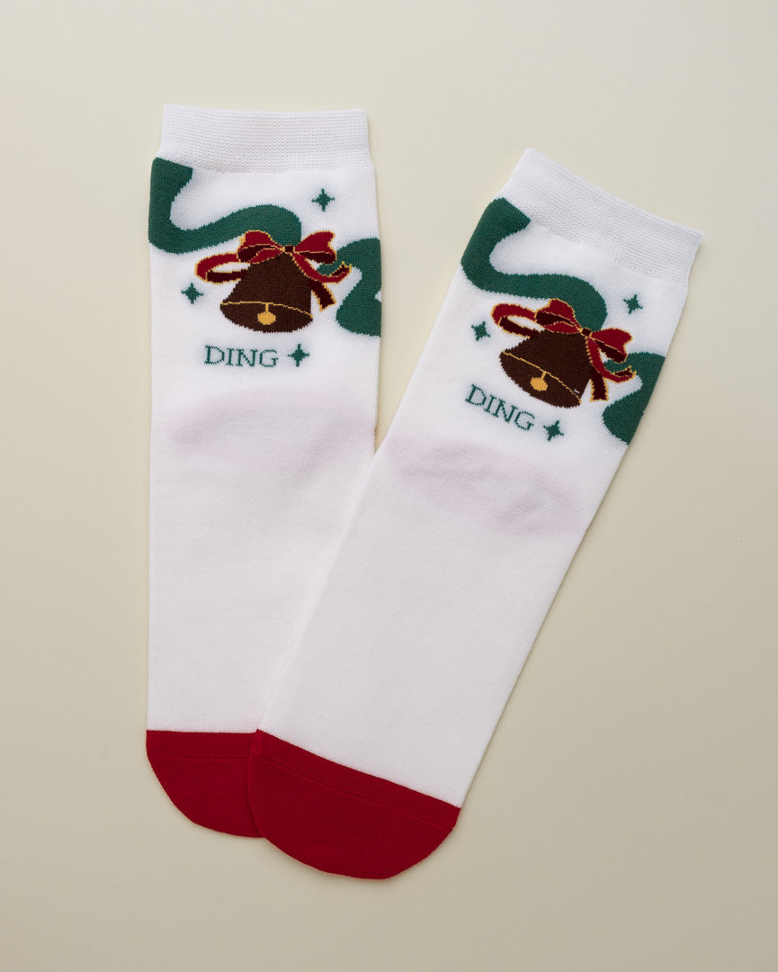 Jingle Bell Melody – Women’s Crew Socks