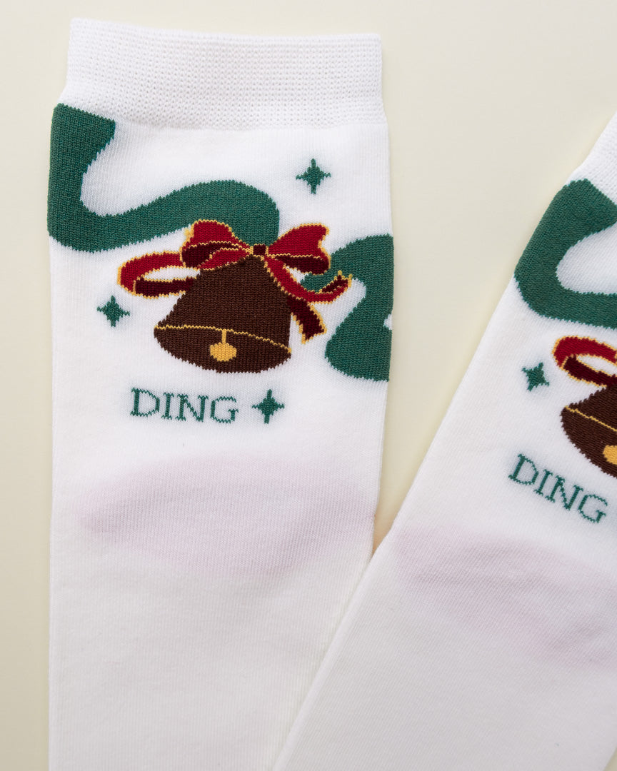 Jingle Bell Melody – Women’s Crew Socks