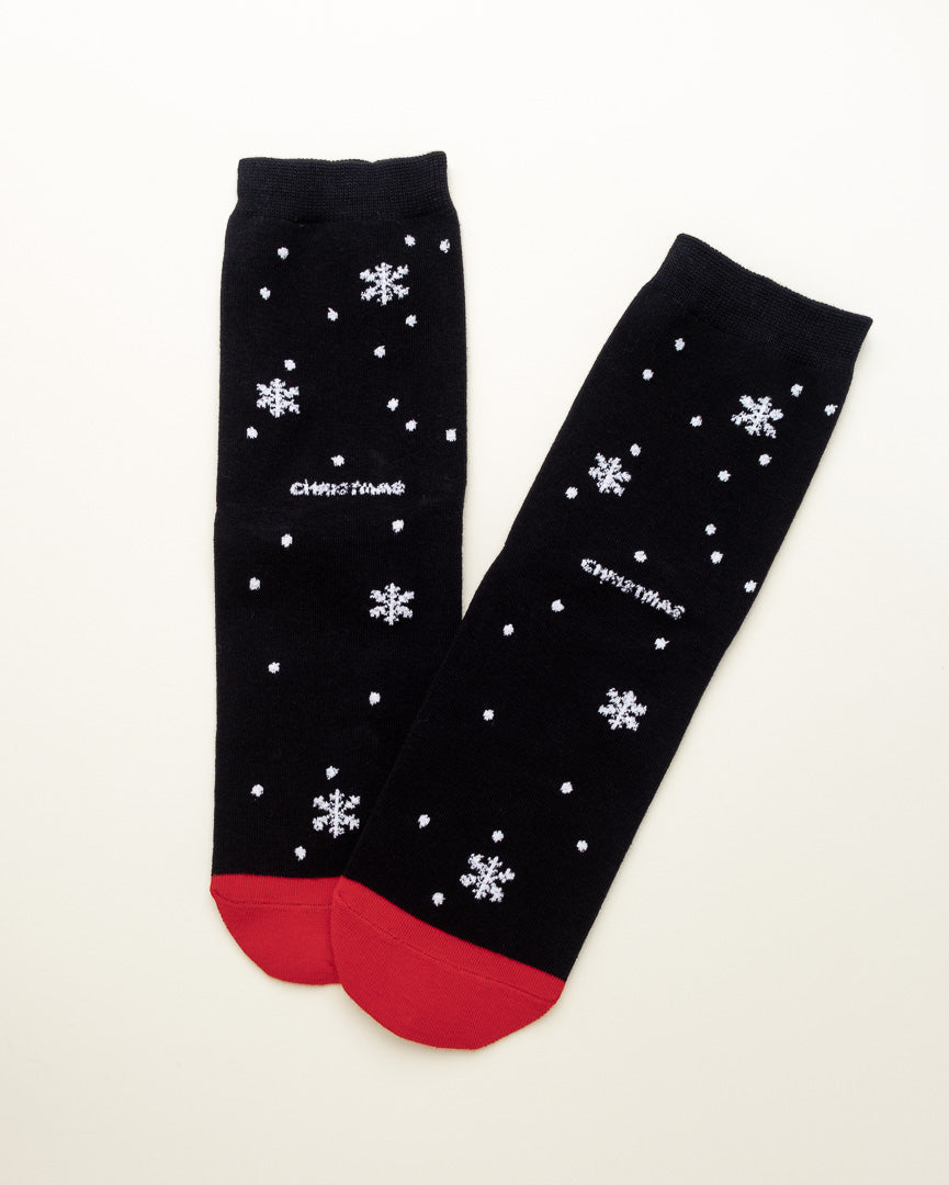 Snowfall Night – Women’s Crew Socks