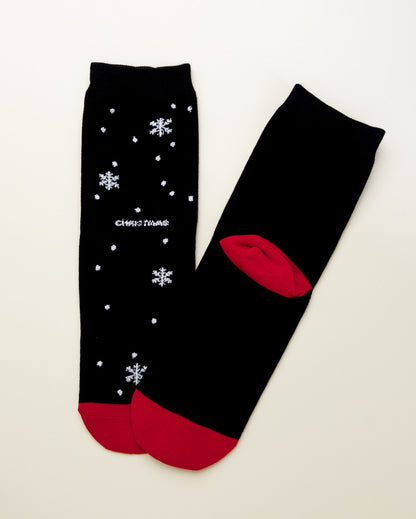 Snowfall Night – Women’s Crew Socks