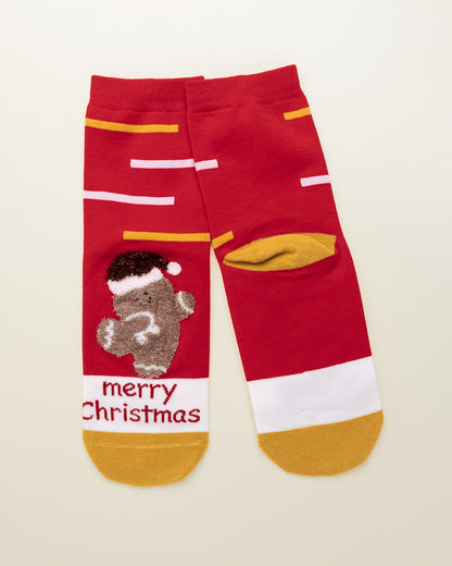 Festive Bear – Women’s Crew Socks