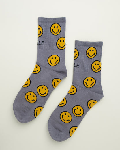 Smiley Pop – Unisex Crew Socks