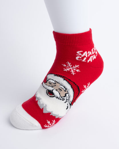 Santa Claus Christmas Men's Ankle Socks