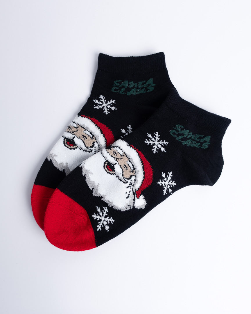 Santa Claus Christmas Men's Ankle Socks