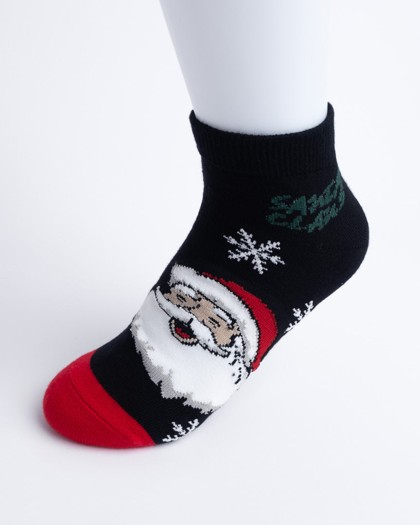 Santa Claus Christmas Men's Ankle Socks